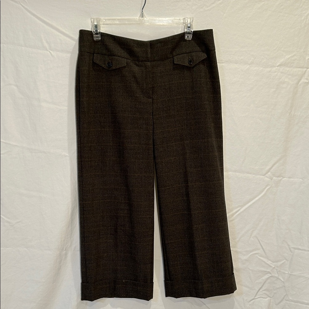 CAbi cropped pant Size 8